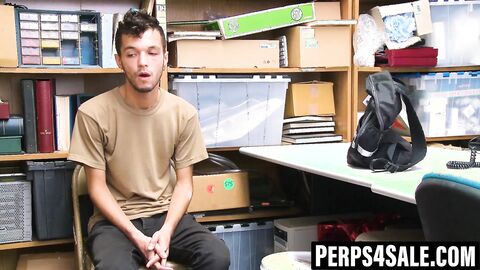 Young perp drilled by officer's monstrous thick cock