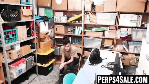 Young perp drilled by officer's monstrous thick cock