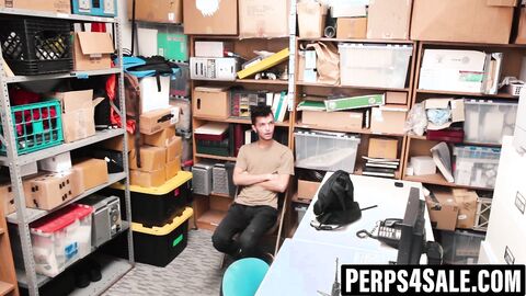 Young perp drilled by officer's monstrous thick cock