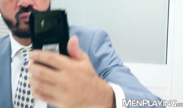 Dani Robles secretly lusted for hot Thomas Thunder in the office