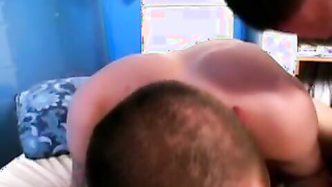 Two best friends fuck a cute Asian babe in a threesome