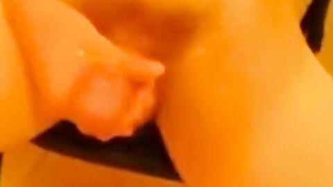 Cute Skinny Twink Plays with Big Cock