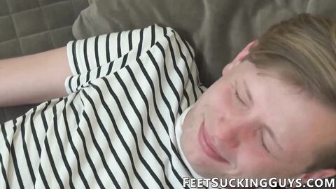 Horny white socks teens fucking hard after long toe licking