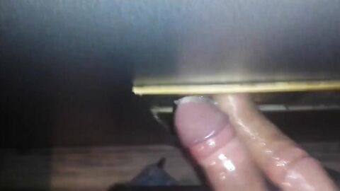 Glory Hole Masturbation Handjob