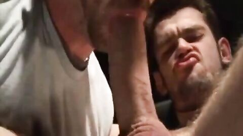 Big Cock Worship by Amateur Webcam Couple