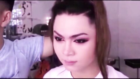 Asian Princess: Emo Crossdresser's Vintage Webcam Show