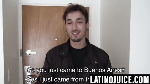 Latino twink converted to gay through intense POV fucking