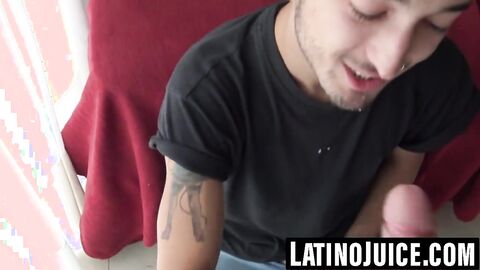 Latino twink converted to gay through intense POV fucking