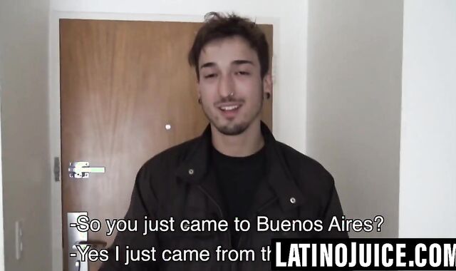 Latino twink converted to gay through intense POV fucking