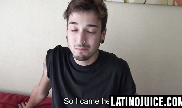 Latino twink converted to gay through intense POV fucking