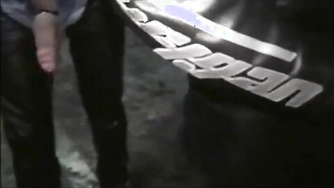 Masked Amateur Bear Sucks 2 Big Cocks