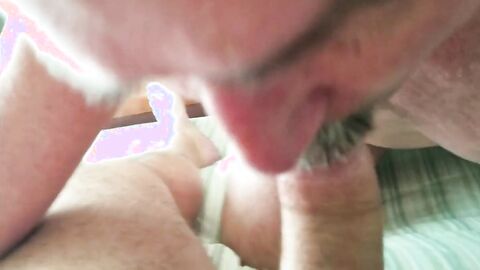 Sucking My Buddy's Big Cock to Orgasm