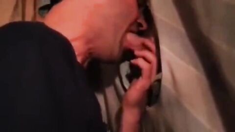 Glory Hole Suck Off: Big Cock Amateur Action