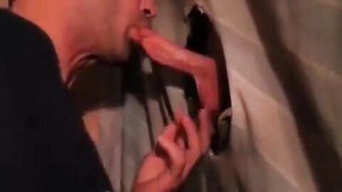 Glory Hole Suck Off: Big Cock Amateur Action