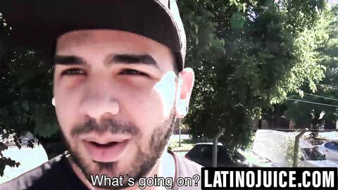 Colombian straight stud unloads jizz on spitroasted bitch's face