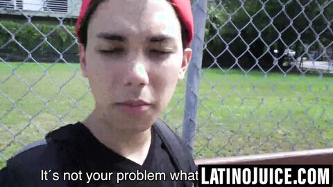 Twink Latino earns cash for taking bare cock and facial