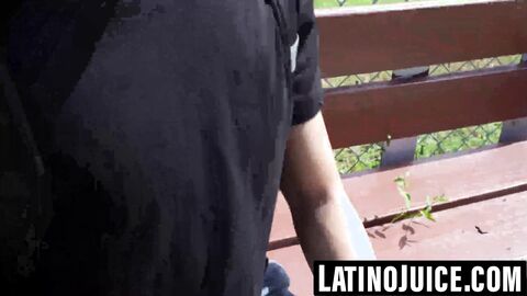 Twink Latino earns cash for taking bare cock and facial