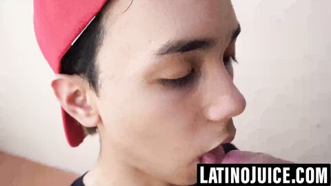 Twink Latino earns cash for taking bare cock and facial