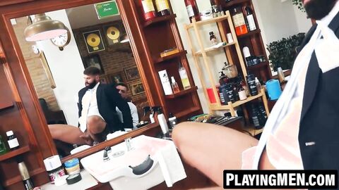 PlayingMen.com - Dani Robles and Leo La Rosa in blowjob and cock riding scene