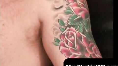 MenWorkinXXX.com - Hairy old man shoots jizz after wanking cock solo vigorously