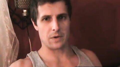 Blonde babe fingers and fucks her boyfriend with a strapon