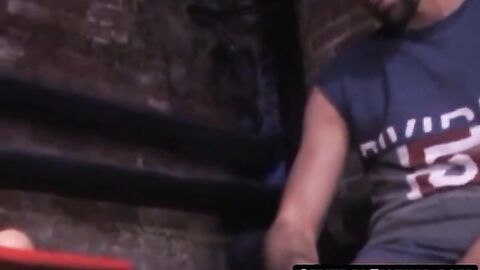 CentralFisting.com - Matthieu Paris' solo dildo ride show