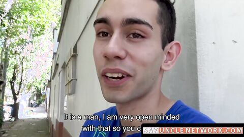 SayUncleNetwork.com - Straight Latino first time barebacked hard and deep with big co