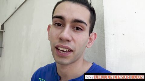 SayUncleNetwork.com - Straight Latino first time barebacked hard and deep with big co