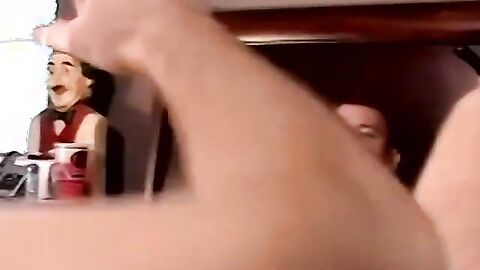 JoeSchmoeXXX.com - Bearded amateur guy smokes while getting his dick blown