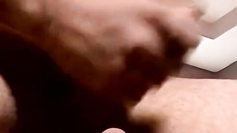 JoeSchmoeXXX.com - Bearded amateur guy smokes while getting his dick blown