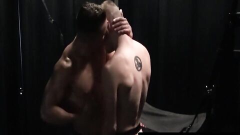 BarebackGayPorno.com - Dominant muscle hunk Jax Thirio raw breeds Tom Bentley's twink