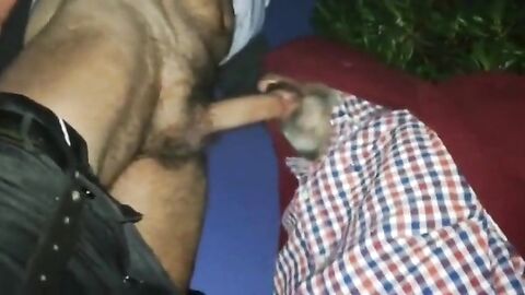 Bareback Latin Amateur Anal in the Woods