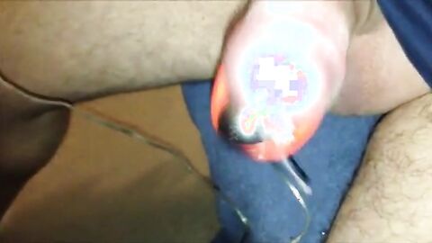 Hands-Free Vibrator Orgasm with Sex Toy