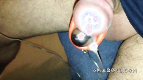 Hands-Free Vibrator Orgasm with Sex Toy