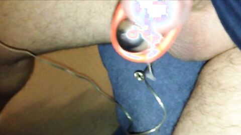 Hands-Free Vibrator Orgasm with Sex Toy