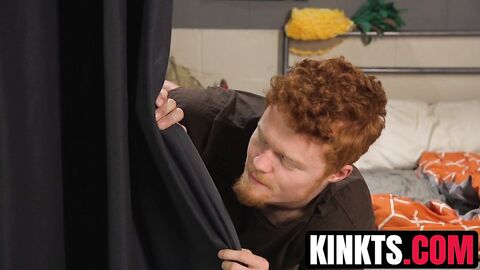 Trans Aspen Brooks trains Mickey OBriens tight ass with her fat cock