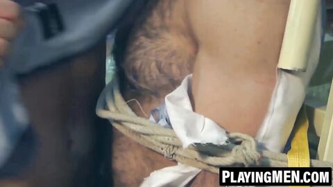 PlayingMen.com - Adam Champ and Marco Rubi's anal fucking session