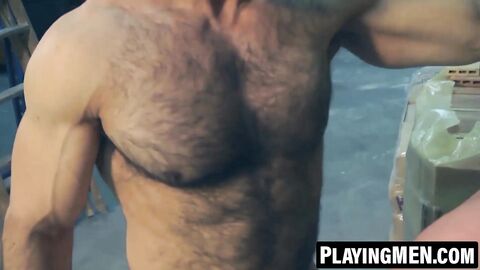 PlayingMen.com - Adam Champ and Marco Rubi's anal fucking session