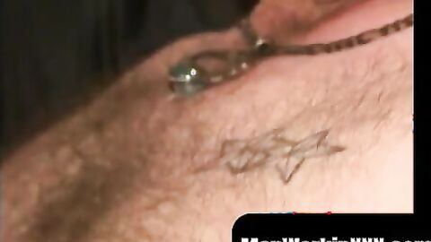 MenWorkinXXX.com - Rough stud jizzing hard after furious big cock masturbation