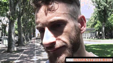 SayUncleNetwork.com - Horny bearded Latino gay barebacked hard and fast in POV