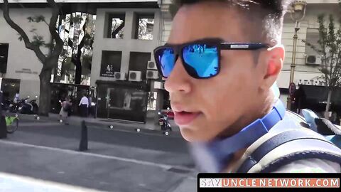 SayUncleNetwork.com - Pretty young Latino fucked raw and fed with warm cum in POV