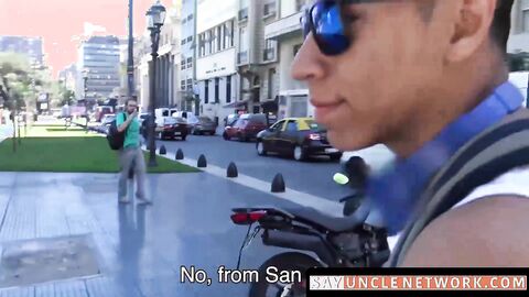 SayUncleNetwork.com - Pretty young Latino fucked raw and fed with warm cum in POV