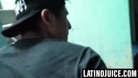 Young Latino turned gay by deep bareback pounding