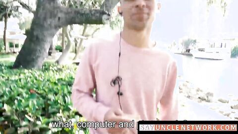 SayUncleNetwork.com - Straight Latino guy bareback banged hard and deep in POV