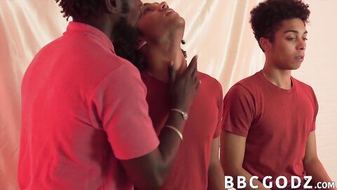 Ebony jock is raw fucking barely legal guys in threesome