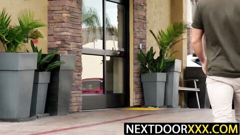 NextDoorXXX.com - Nico Coopa invites Ryder Owens for motel sex