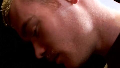 BuddiesNextDoor.com - Tattooed dude takes a hard anal fucking from a buff jock in a s