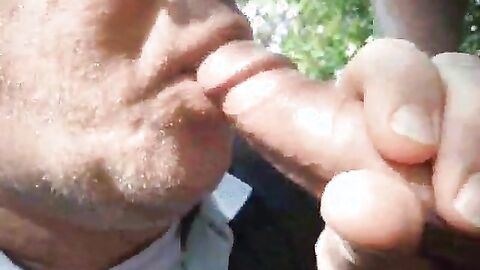 Outdoor Gay Fun with Amateur Couple