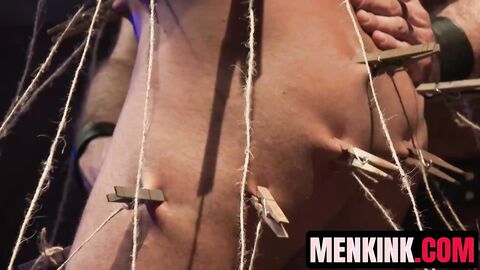 Bald Leo Forte surrenders to Wilfried Knight bare ass fucking