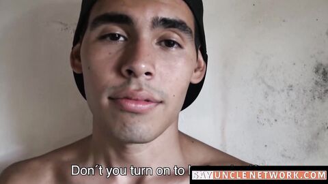 SayUncleNetwork.com - Bareback banged Latino picked up and squirted with hot jizz